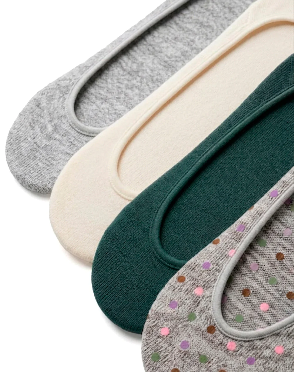 4 pares de medias baletas surtido mujer - Image 3