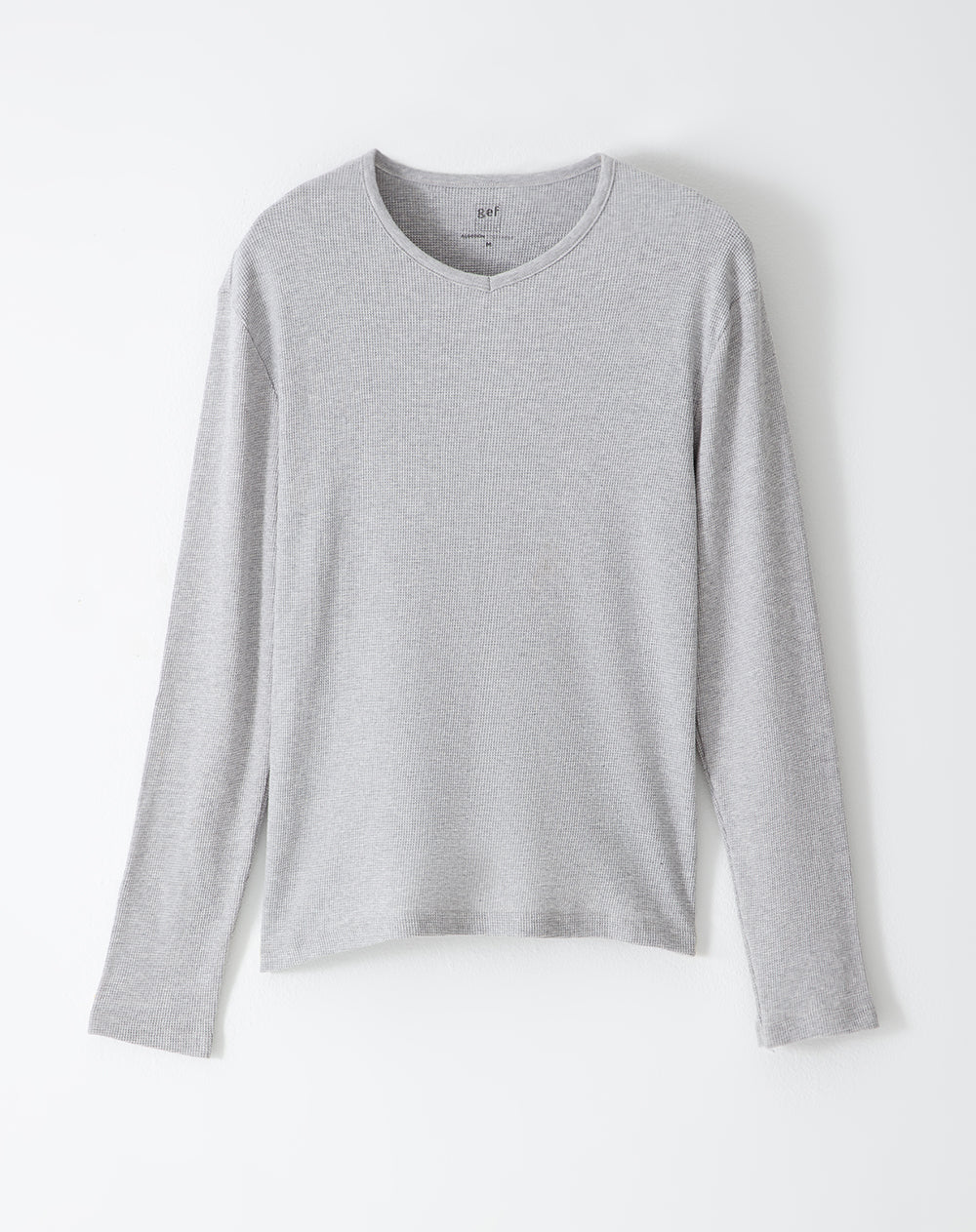 Camibuzo regular algodón gris hombre - Image 5