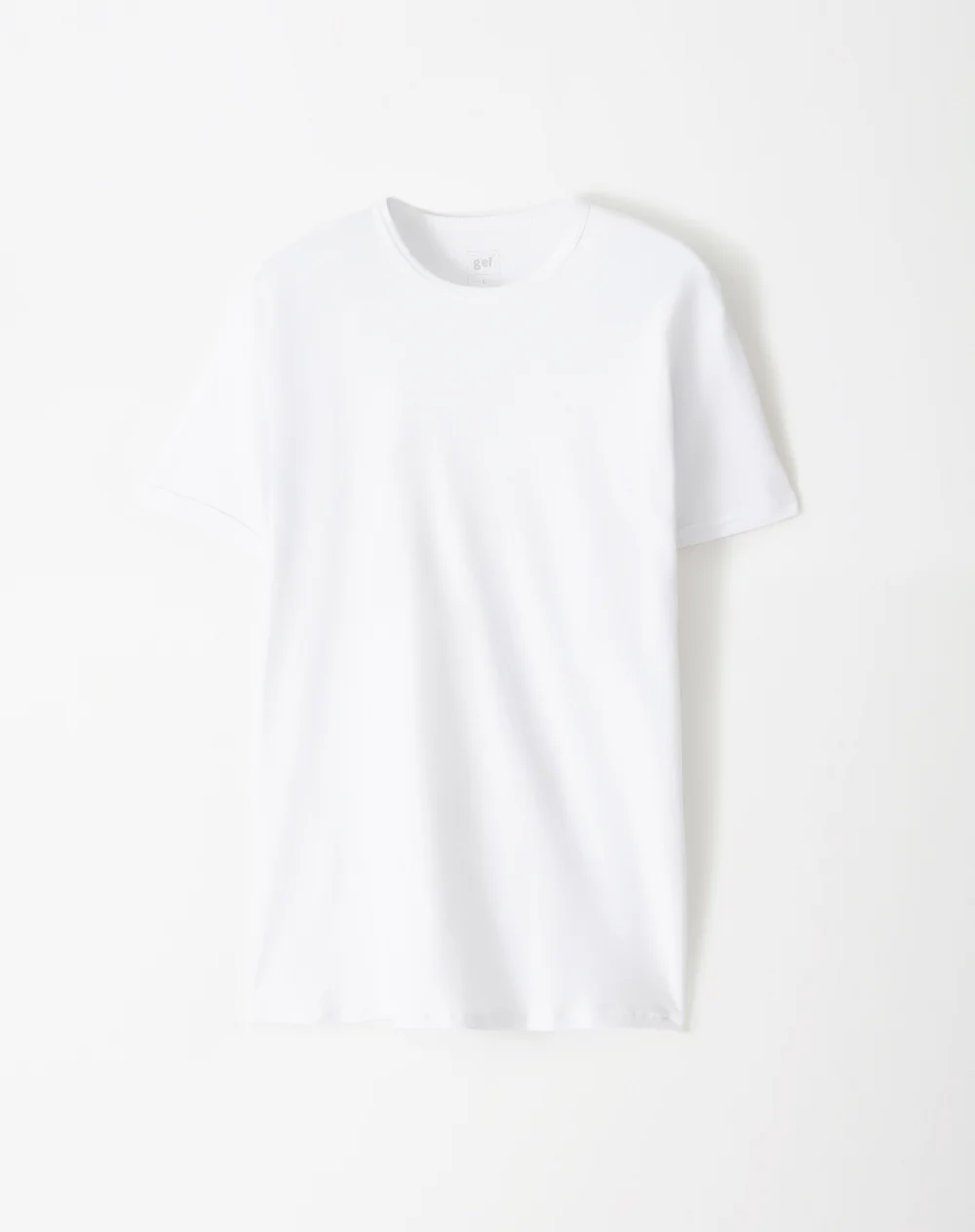 Camiseta slim algodón x2unds blanca hombre - Image 6