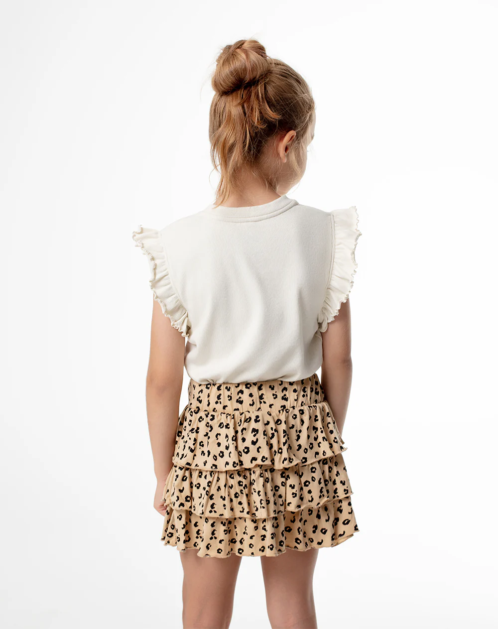 Falda boleros short interno estampada niña - Image 3
