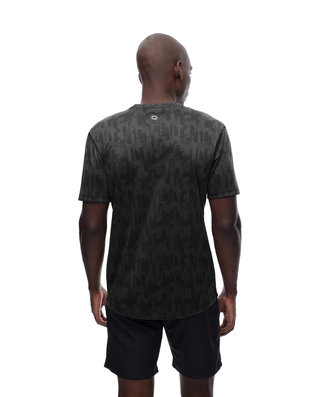 Camiseta deportiva control humedad estampada hombre - Image 2