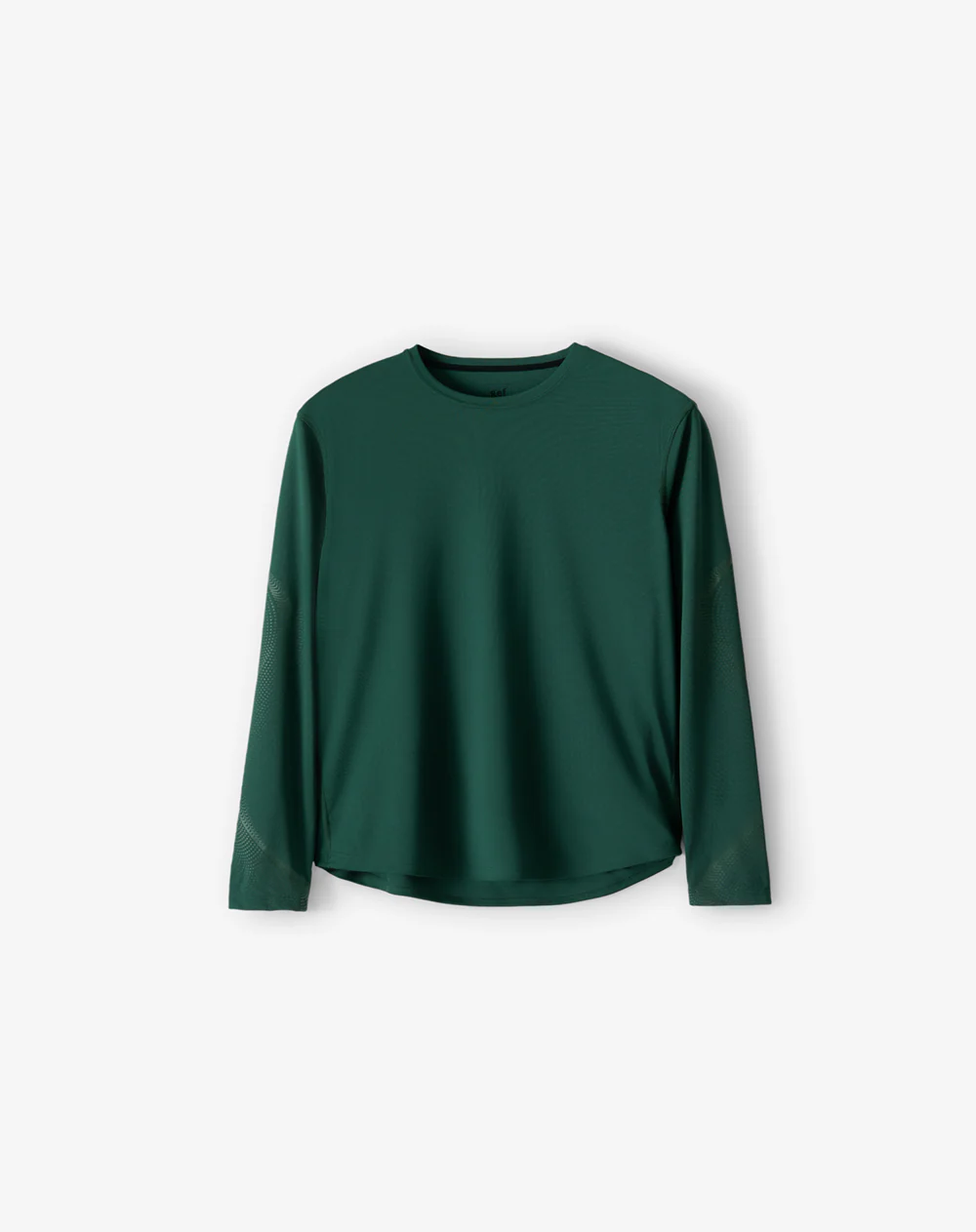 Camiseta regular manga larga verde hombre - Image 6