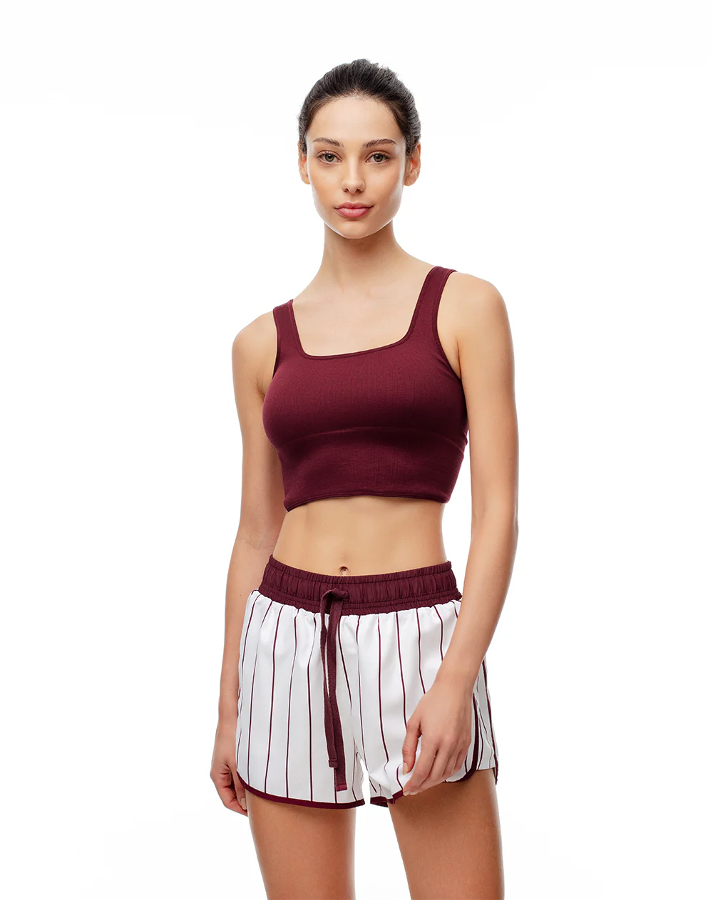 Short deportivo ciclista interno crudo mujer - Image 3