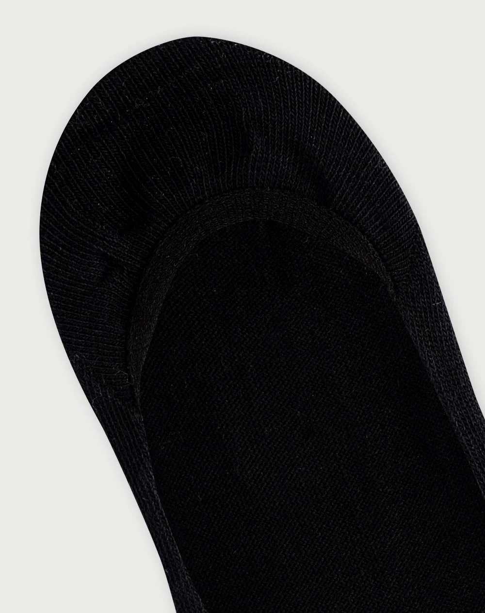 Medias mujer baleta algodón negras - Image 3