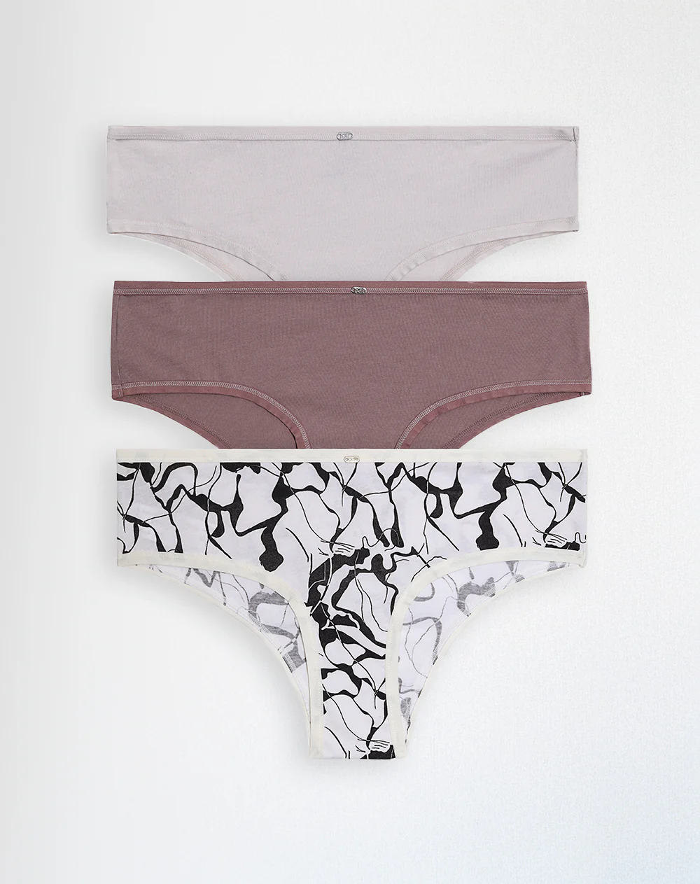 Panty cachetero algodón tiro medio x3unds surtido mujer - Image 10