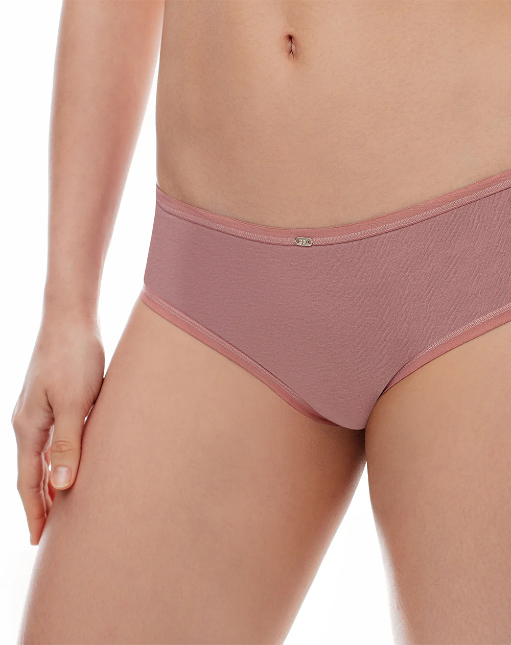 Panty cachetero algodón tiro medio x3unds surtido mujer - Image 3
