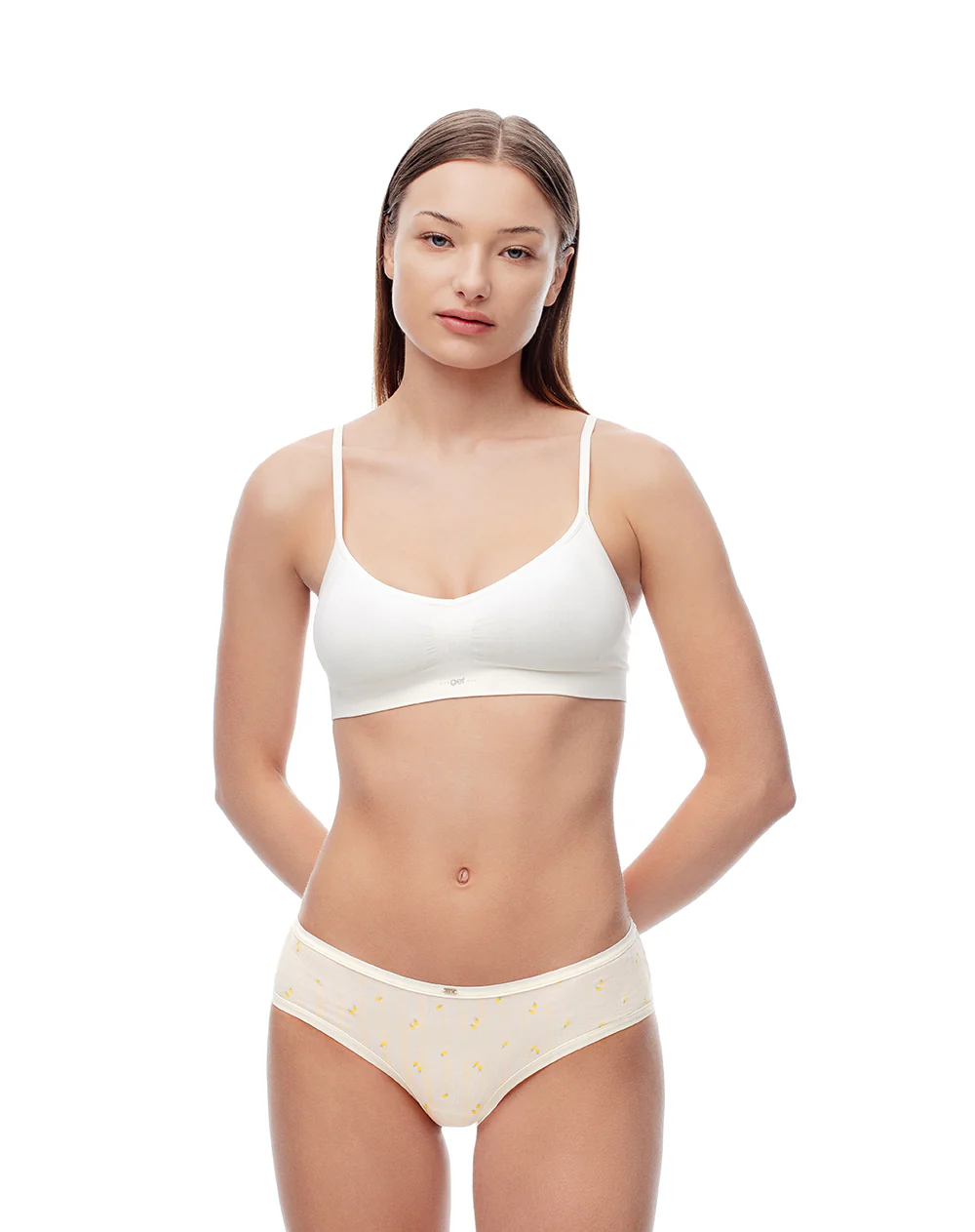 Panty cachetero algodón tiro medio x3unds surtido mujer - Image 2