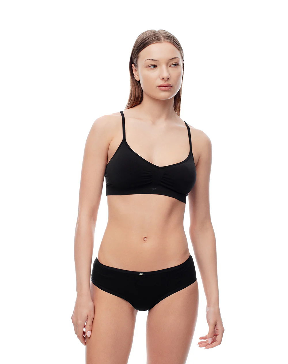 Panty cachetero algodón tiro medio x3unds surtido mujer - Image 3