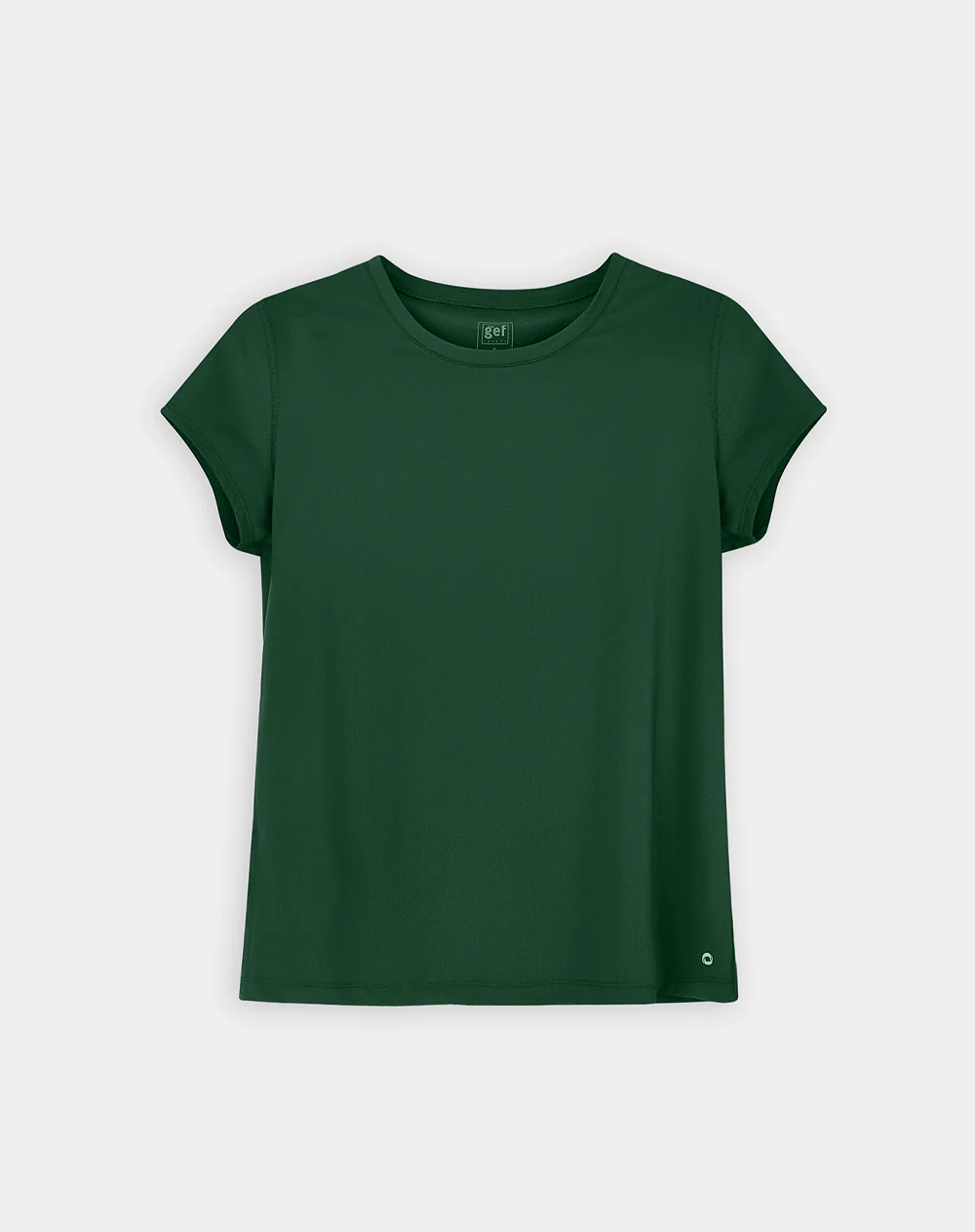 Camiseta deportiva secado rápido verde mujer - Image 6