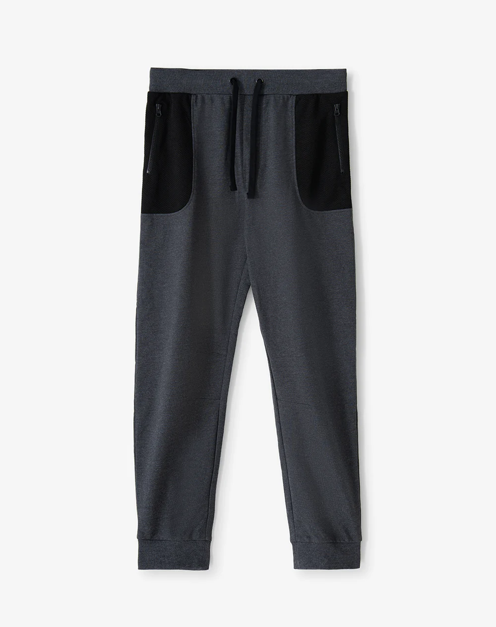 Jogger relaxed tiro medio gris hombre - Image 6
