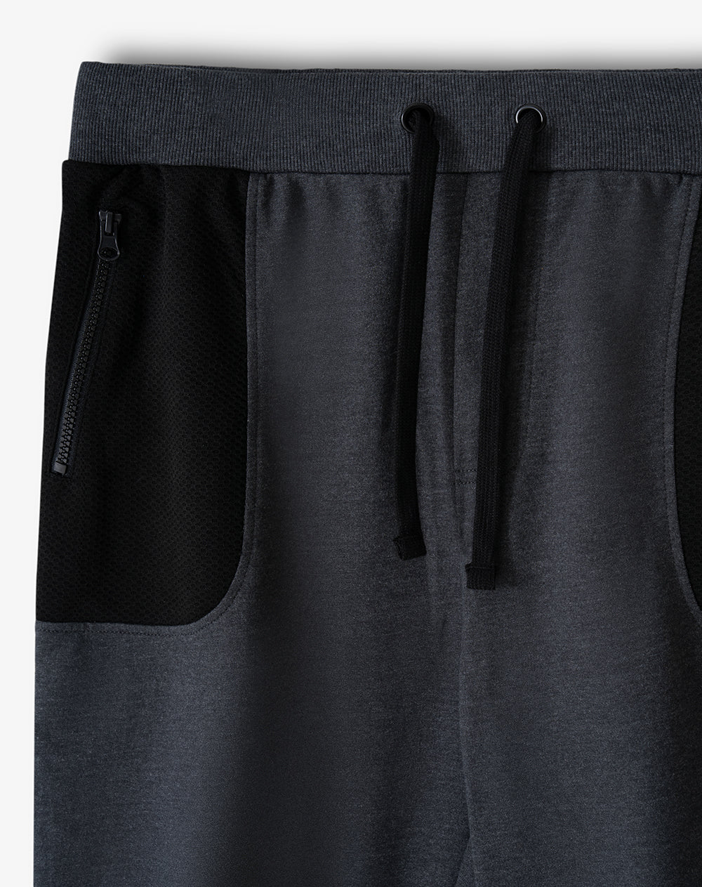 Jogger relaxed tiro medio gris hombre - Image 7
