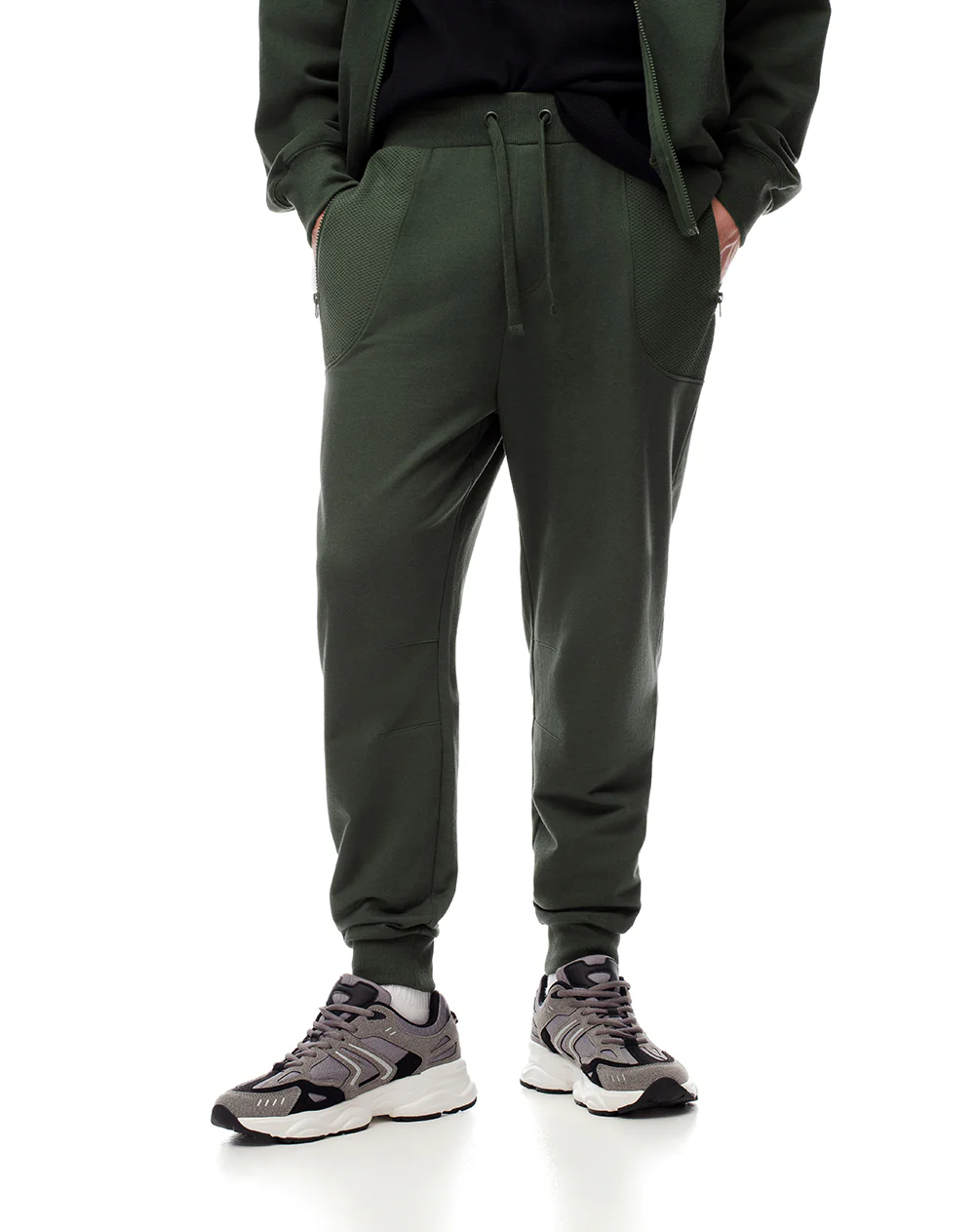 Jogger regular verde hombre - Image 3
