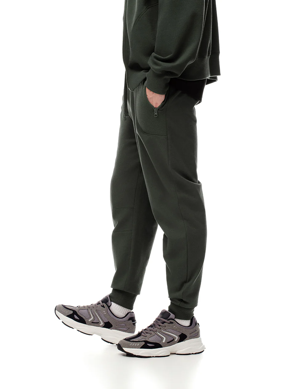 Jogger regular verde hombre - Image 4
