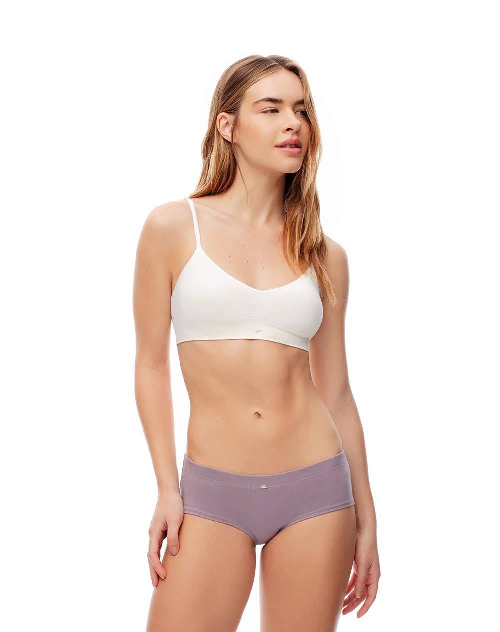 Panty cachetero algodón tiro medio x3unds surtido mujer - Image 3