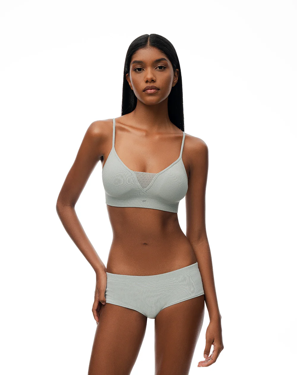 Panty cachetero algodón tiro medio x3unds surtido mujer - Image 3