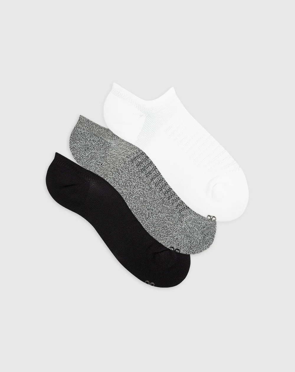 Medias deportivas mujer tobillera corta pack x3 surtido