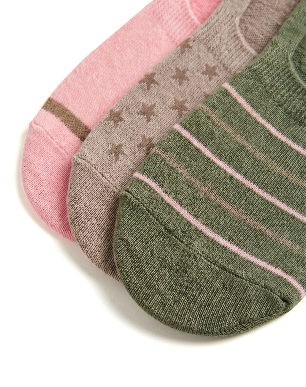 3 pares de medias baletas surtido mujer - Image 3