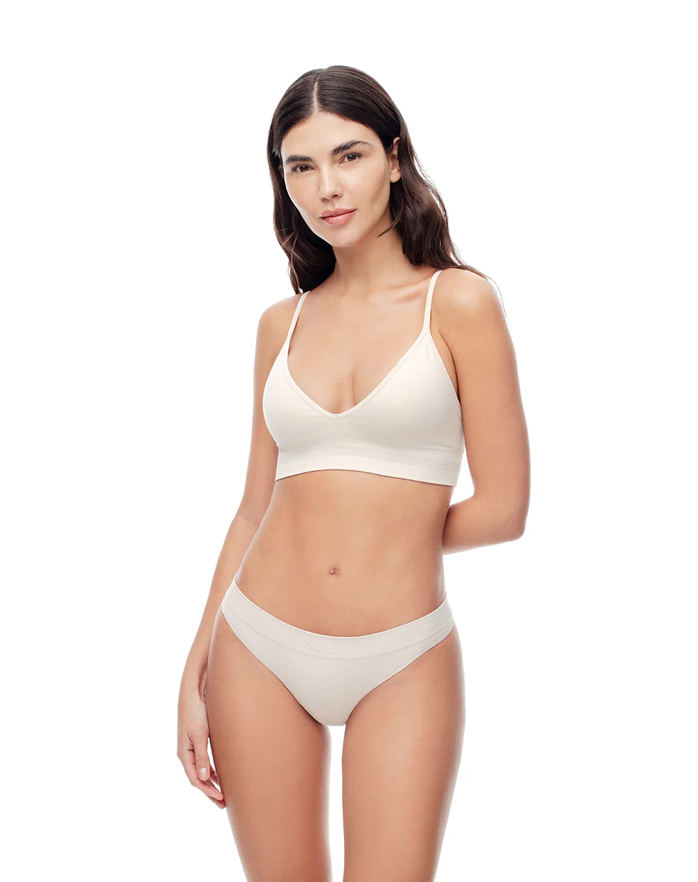Top soporte medio seamles copas removibles ar a mujer - Image 4