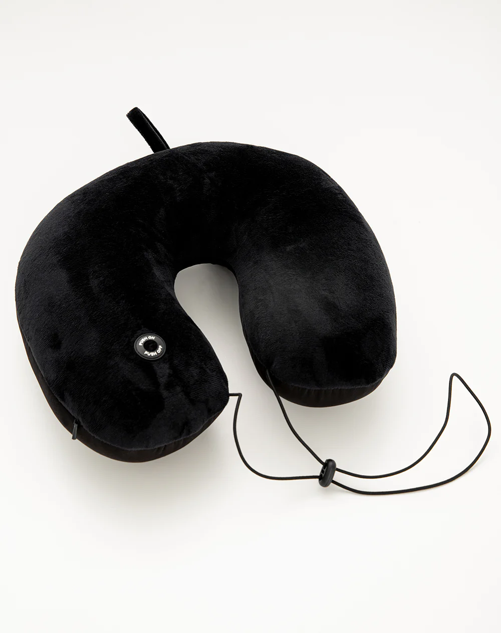 Almohada para viaje negra hombre