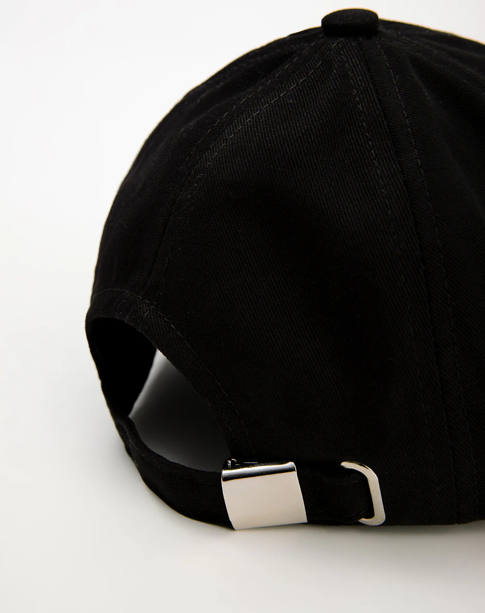 Gorra bordada negra unisex hombre - Image 4