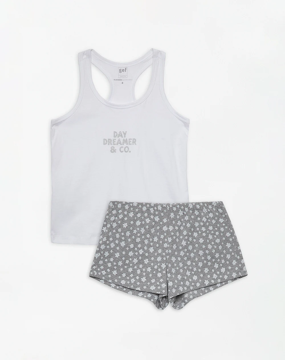 Blusa + short de pijama algodón surtida niña - Image 5