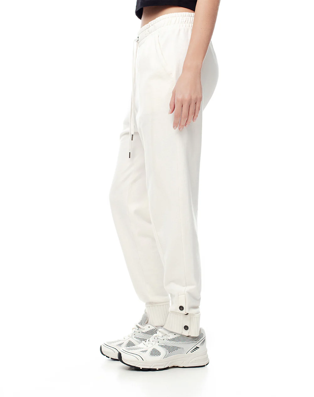 Jogger tiro medio algodón habano mujer - Image 4