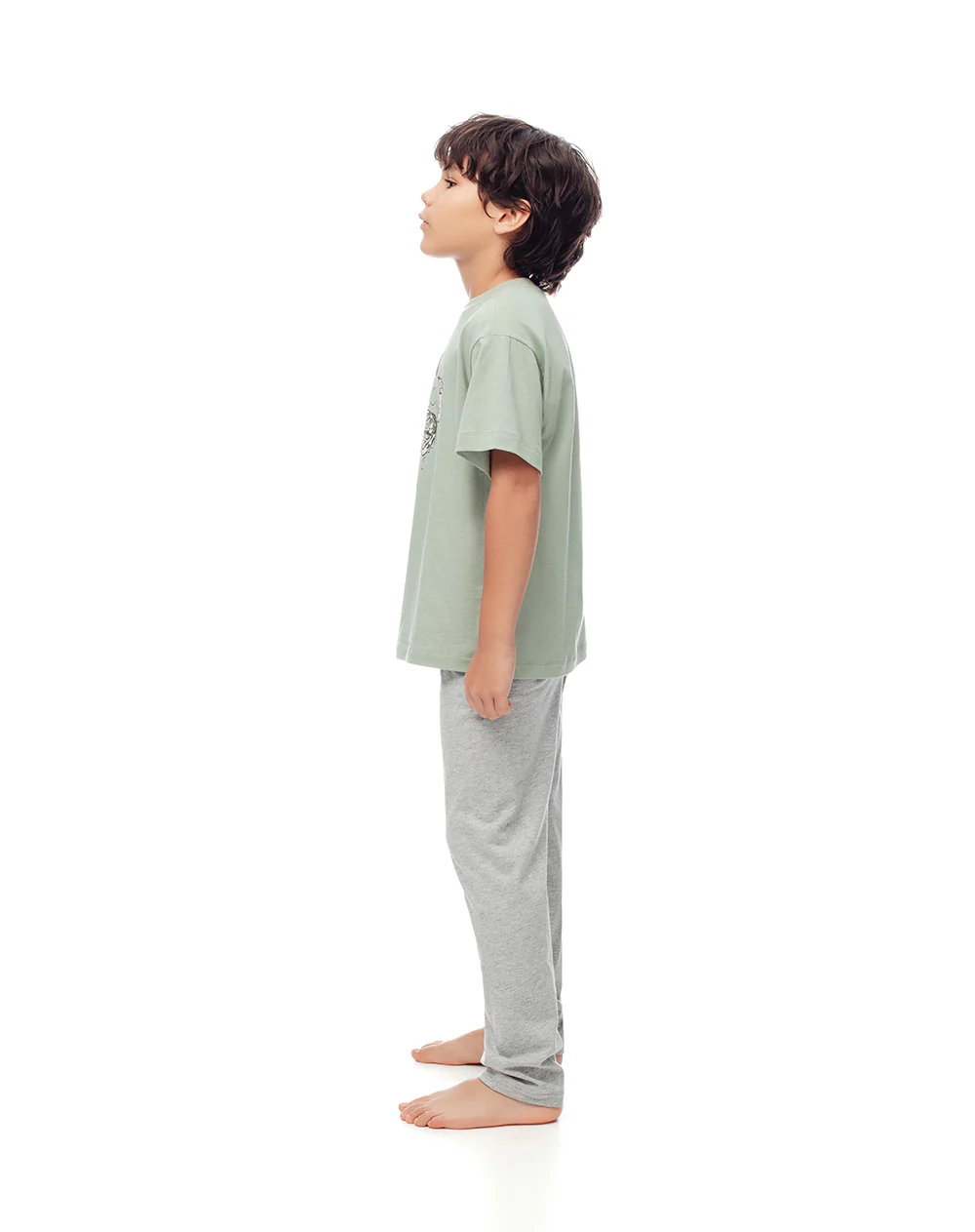 Camiseta + pantalón de pijama algodón surtido niño - Image 3