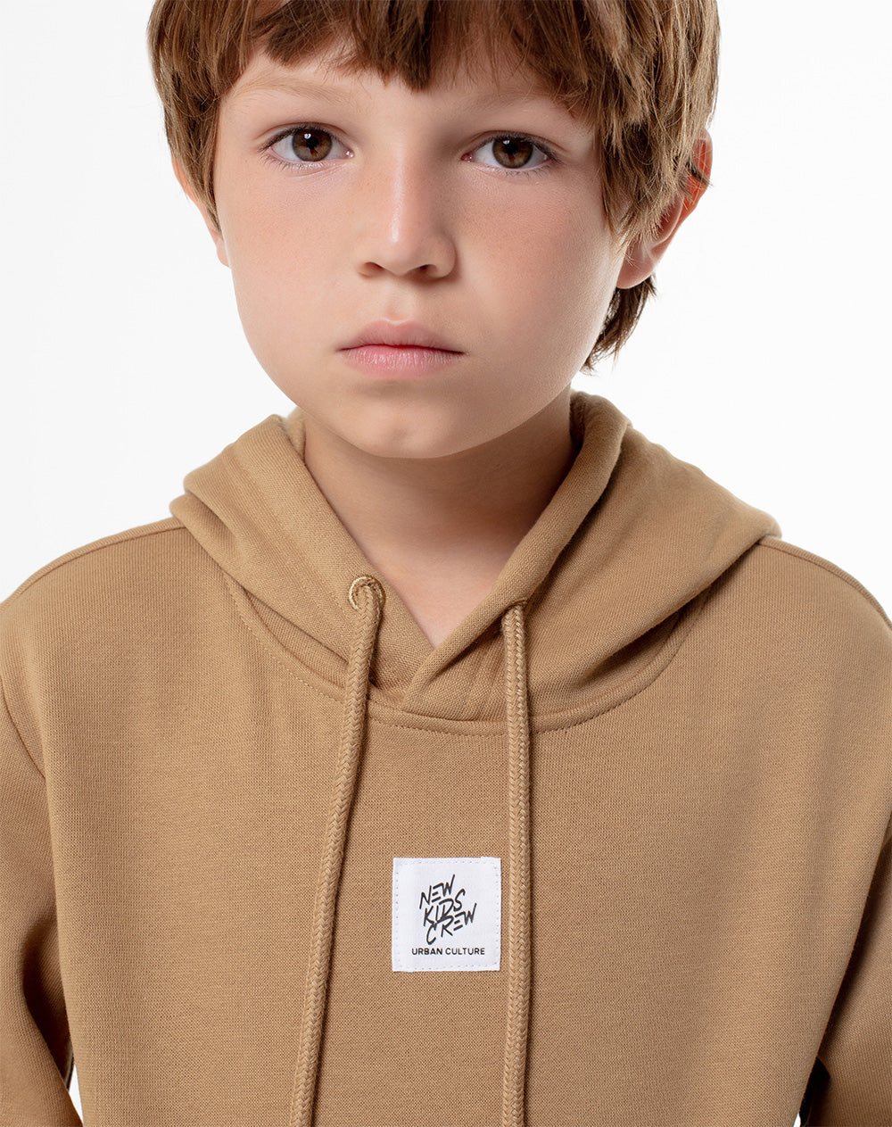 Buzo tipo hoddie habano niño - Image 3