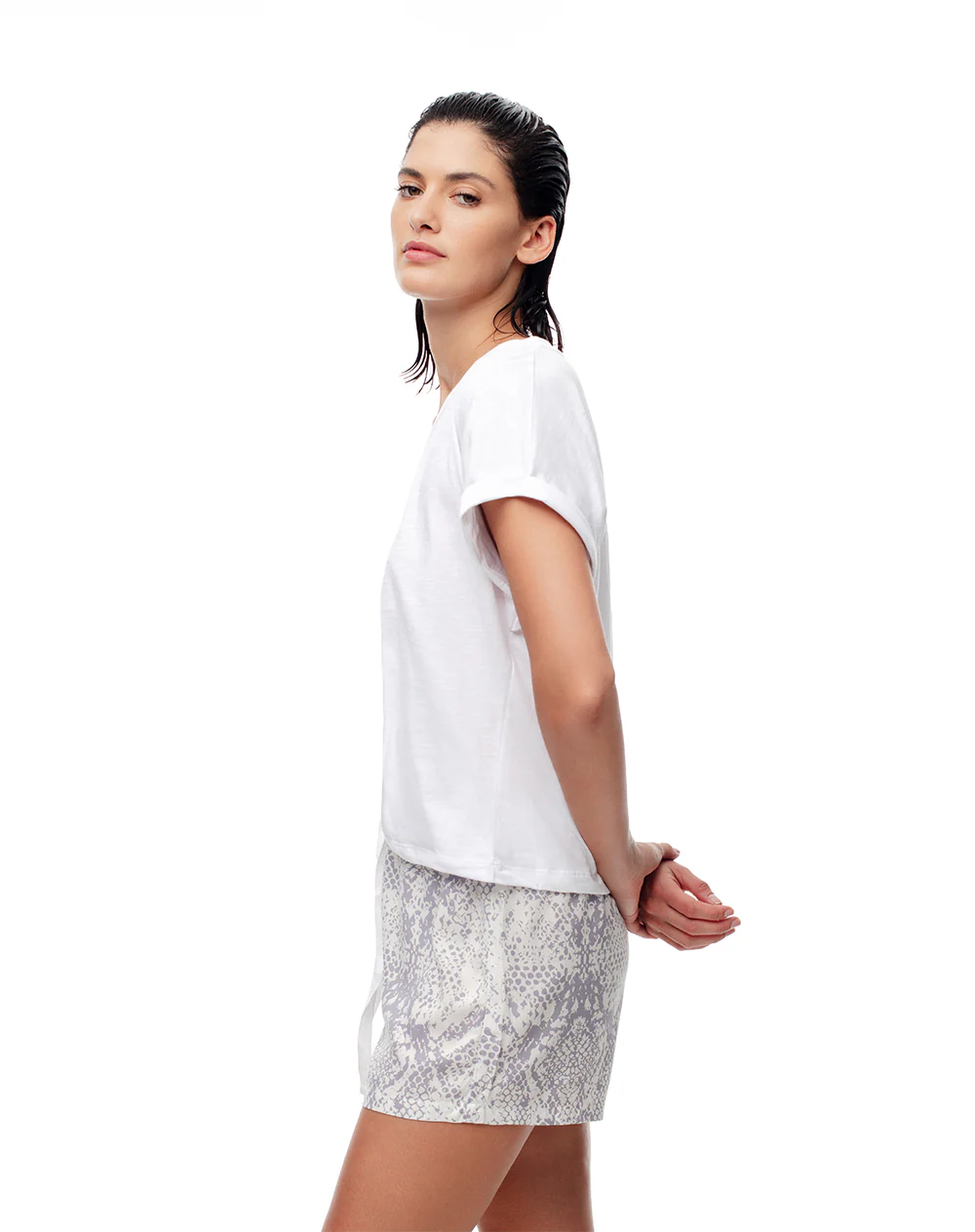 Short de pijama mujer estampado - Image 3