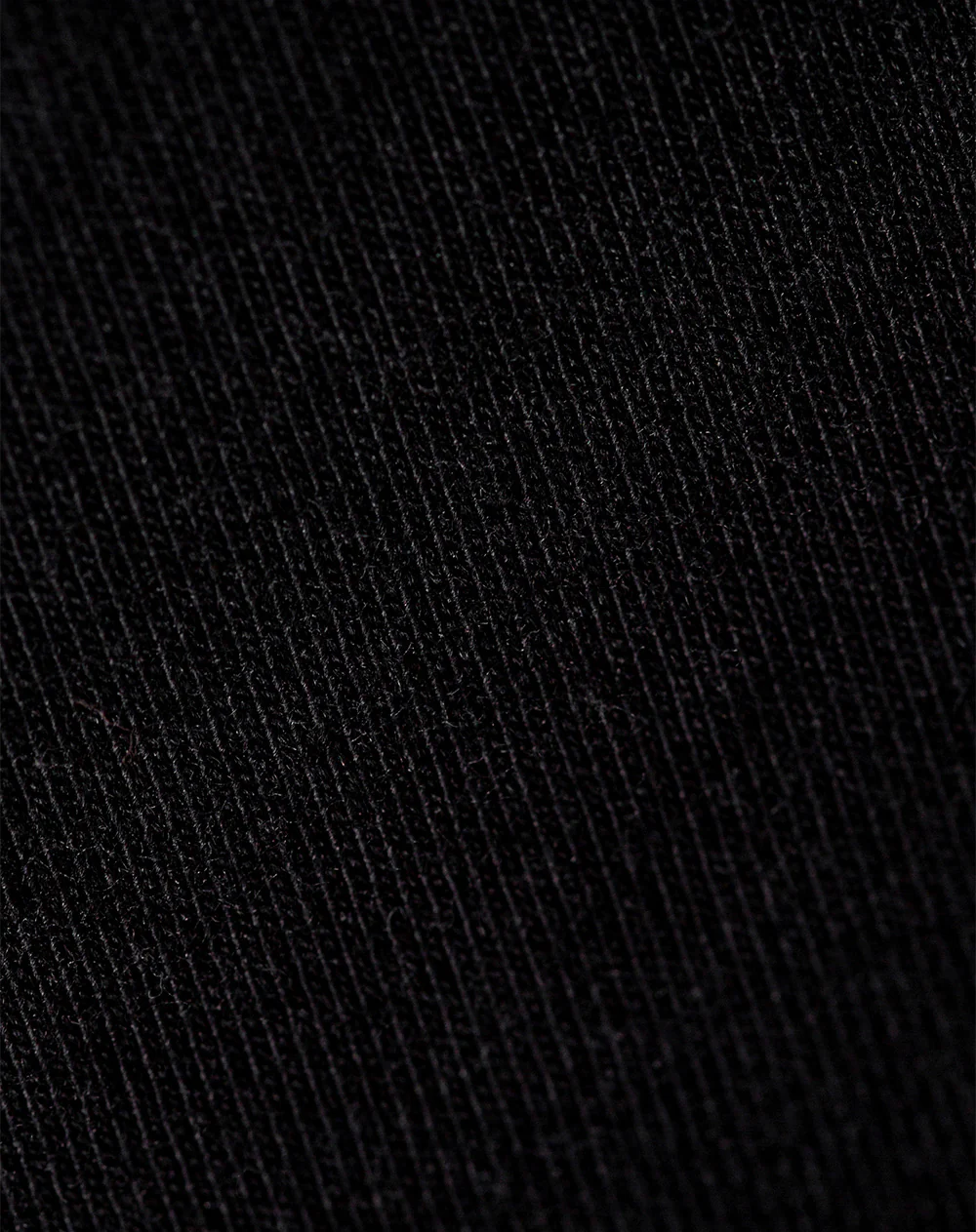 Camiseta crop slim algodón negra mujer - Image 6