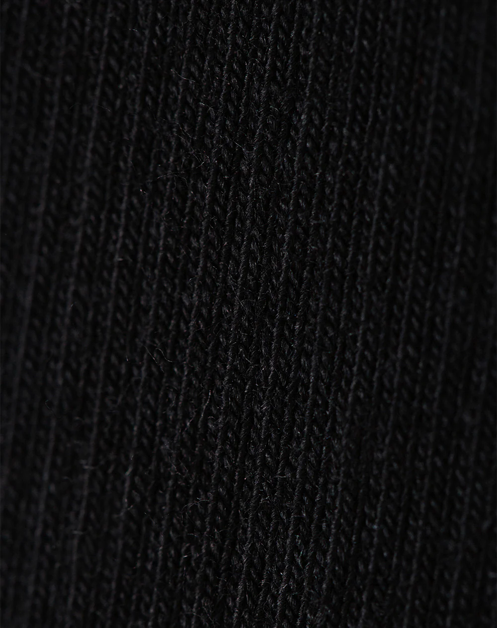 Crop top slim rib algodón negra mujer - Image 6