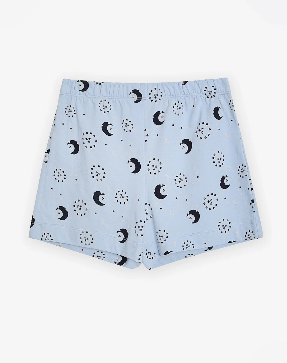 Pijama relaxed manga corta azul estampada niña - Image 3