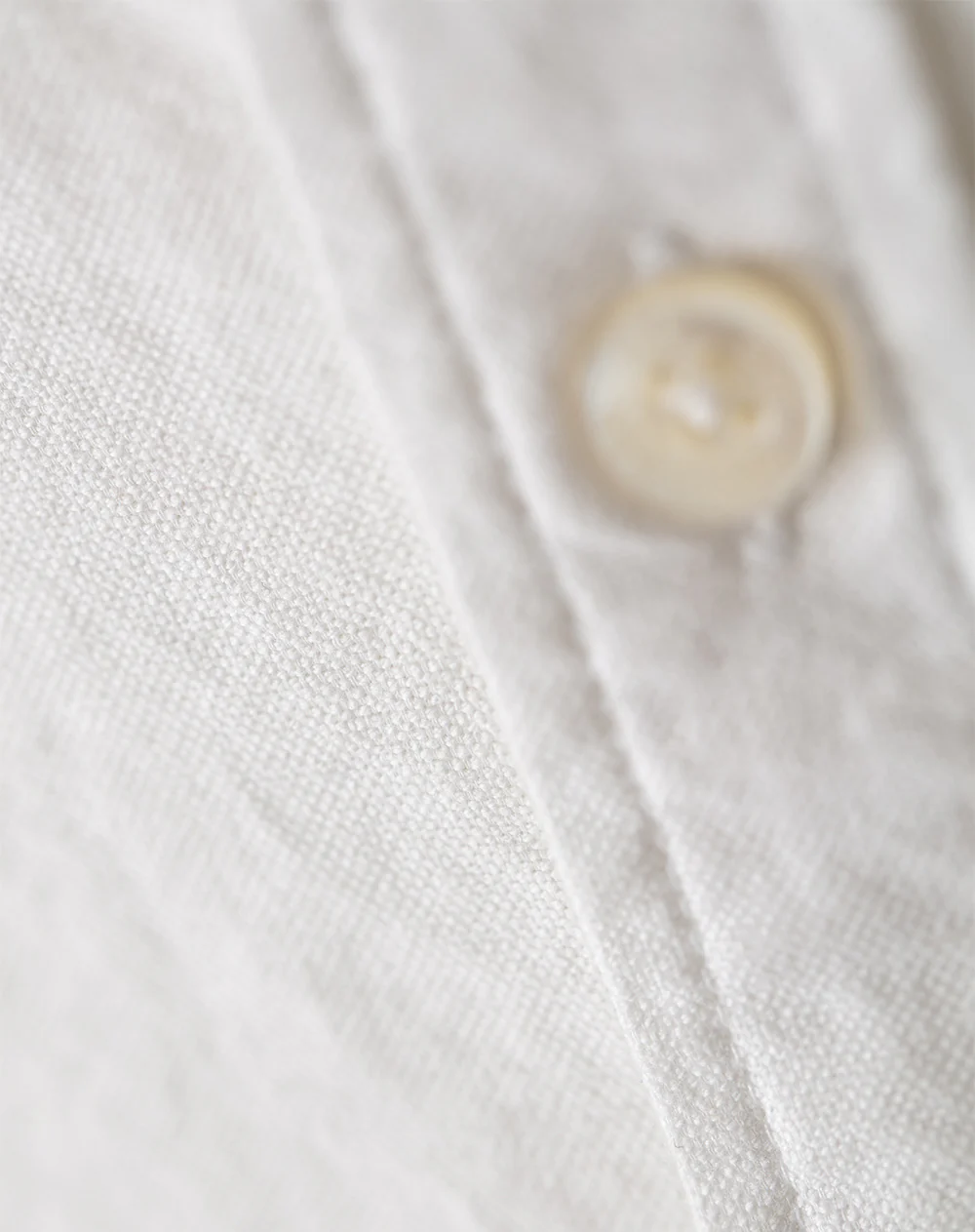 Camisa manga corta regular algodón blanca hombre - Image 6
