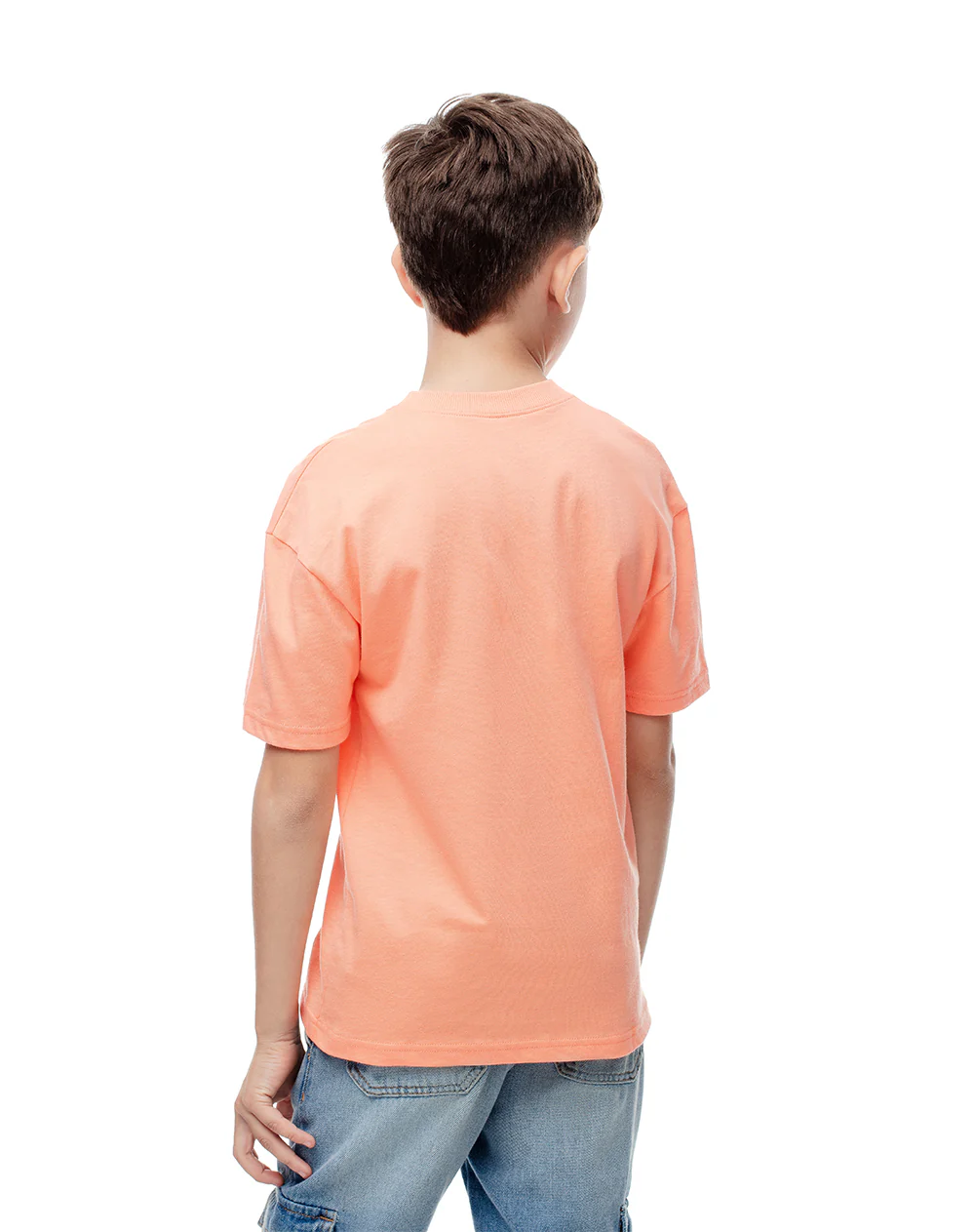 Camiseta regular algodón coral estampada niño - Image 2