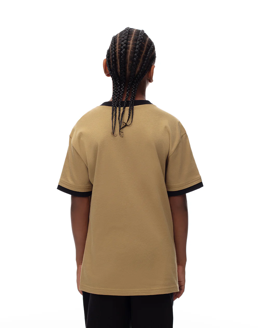 Camiseta oversize algodón habana estampada niño - Image 3