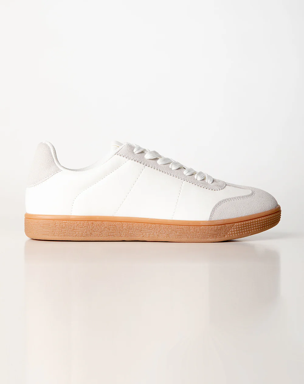 Tenis casuales blancos mujer - Image 3