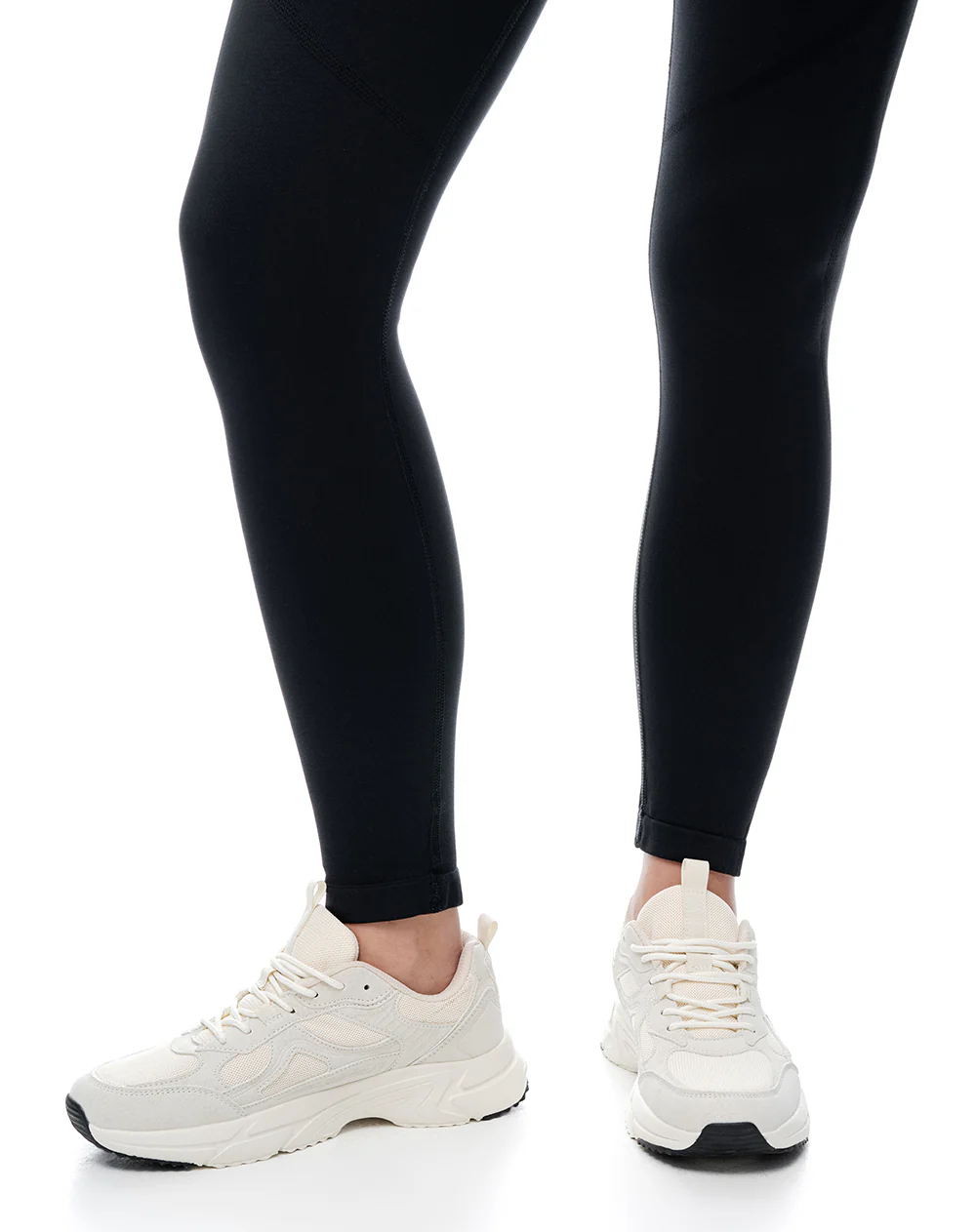Legging deportivo seamless negro mujer - Image 6