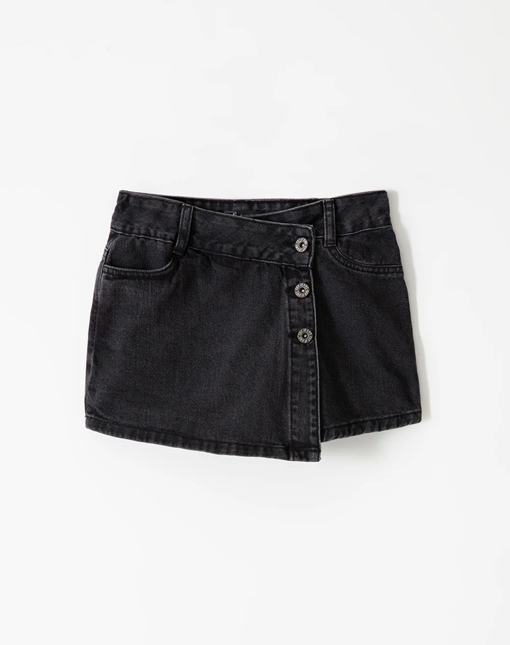 Falda short denim negra niña - Image 2