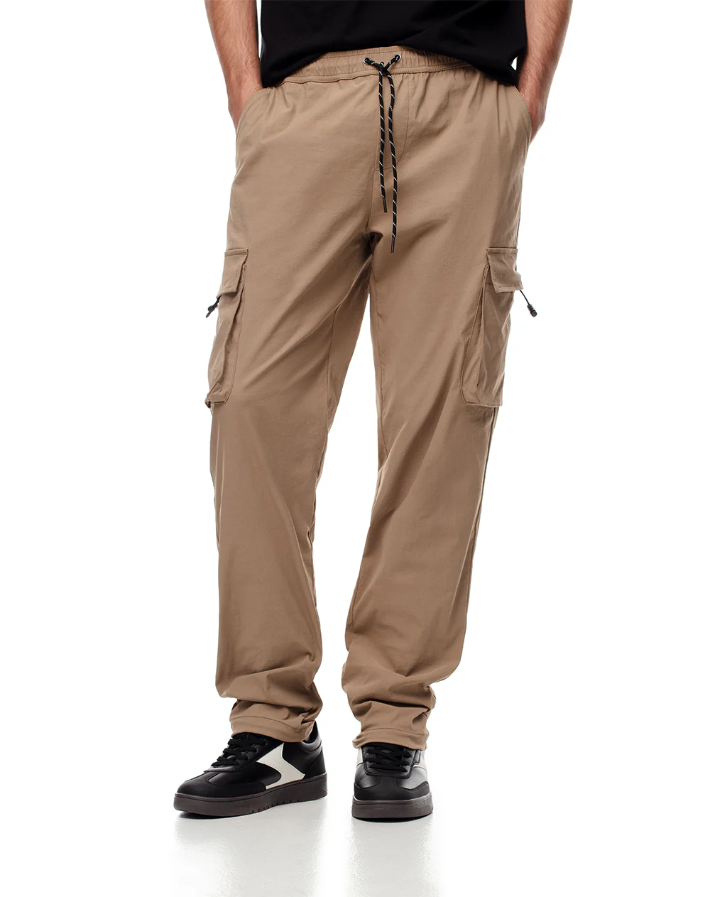 Pantalón cargo regular liviano habano hombre