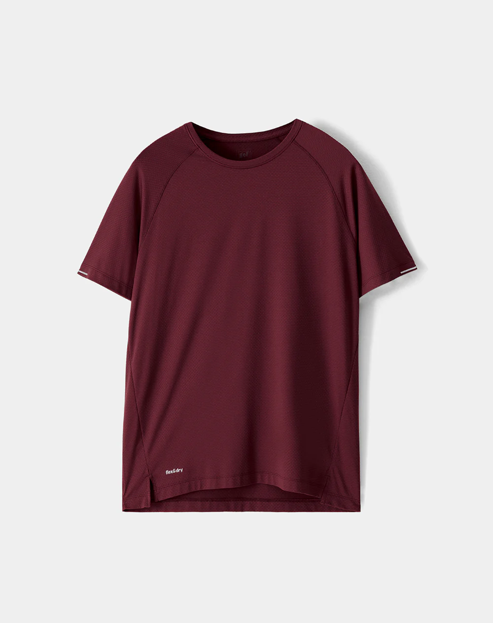 Camiseta deportiva control humedad vinotinto hombre - Image 6