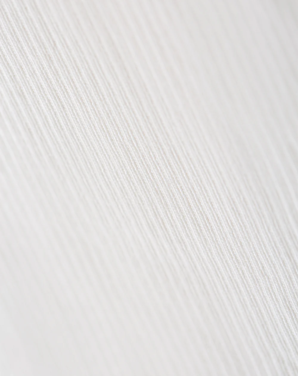 Camiseta slim rib algodón blanca mujer - Image 7