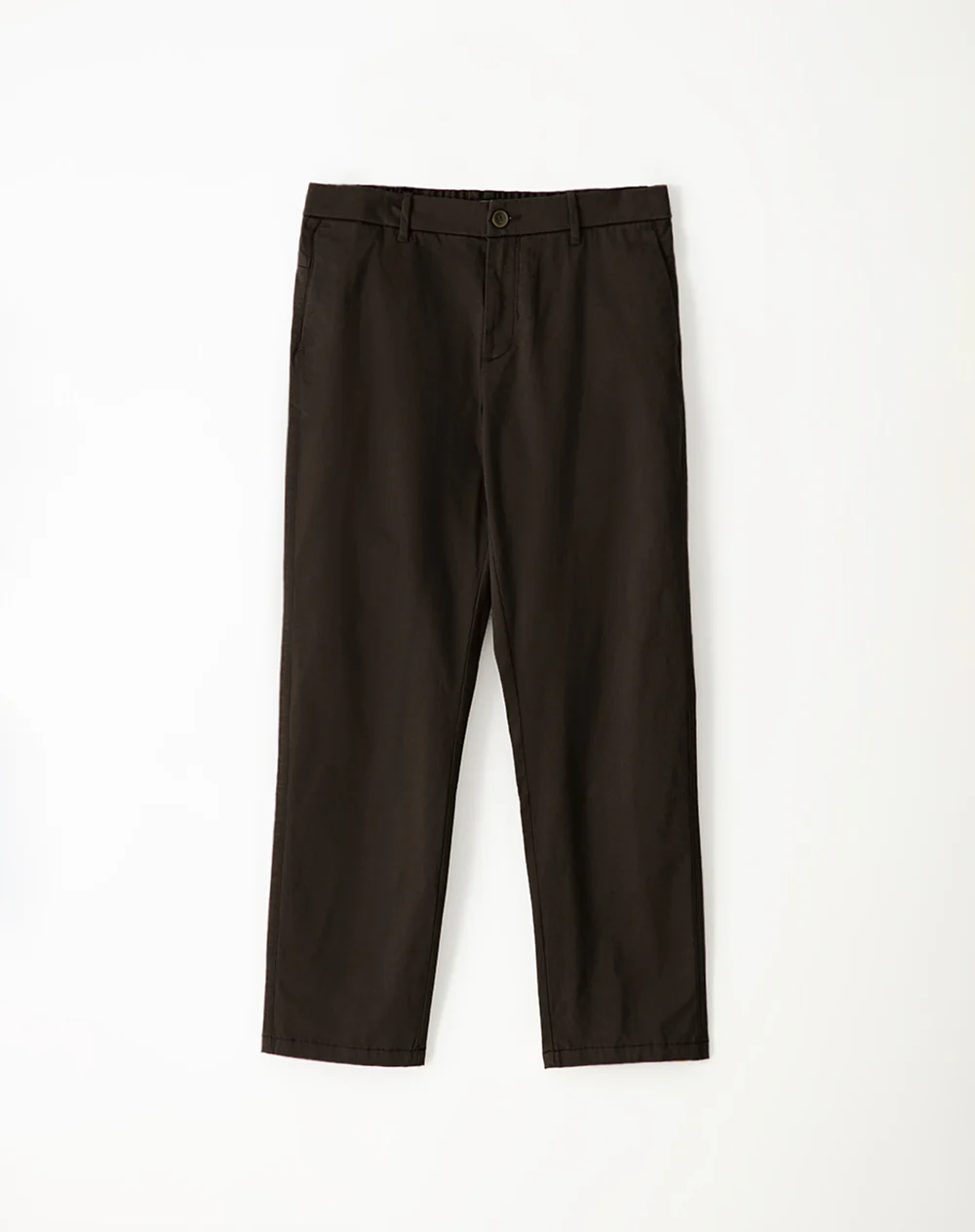 Pantalón chino algodón chocolate hombre - Image 6