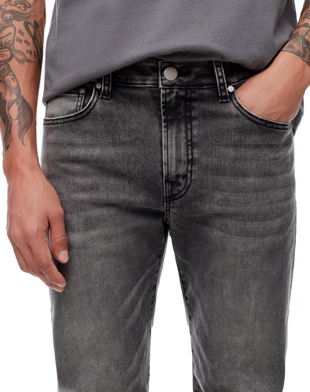Jean straight gris hombre - Image 3