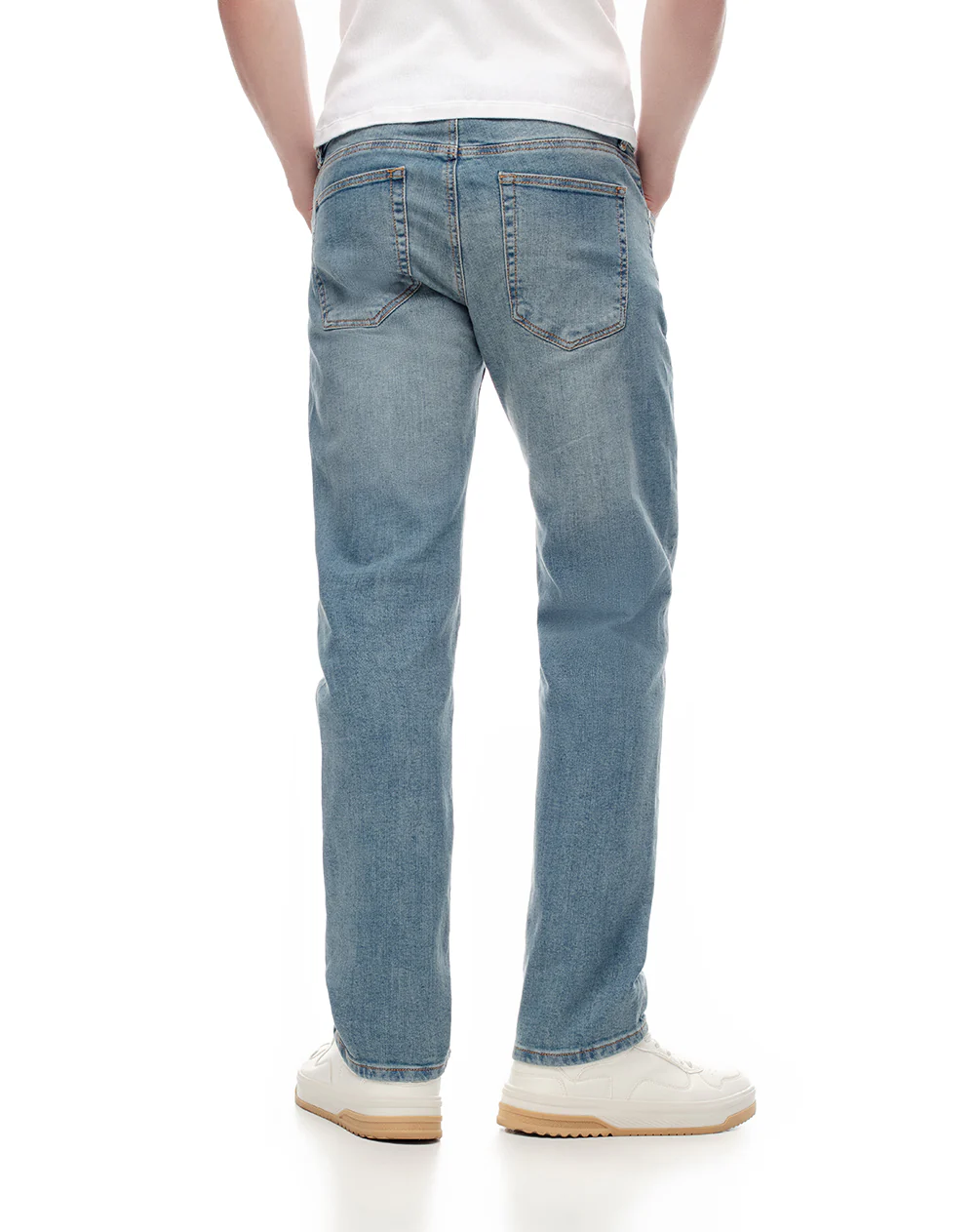 Jean straight índigo claro hombre - Image 2