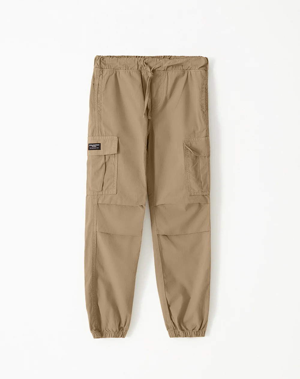 Jogger regular algodón habano niño - Image 6
