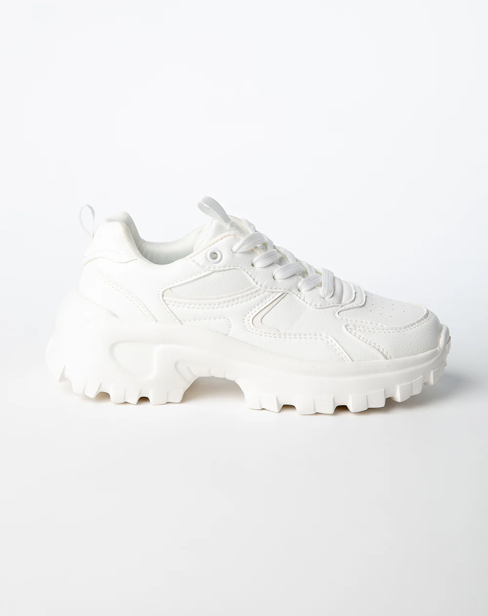 Tenis tipo chunky blancos niña - Image 2