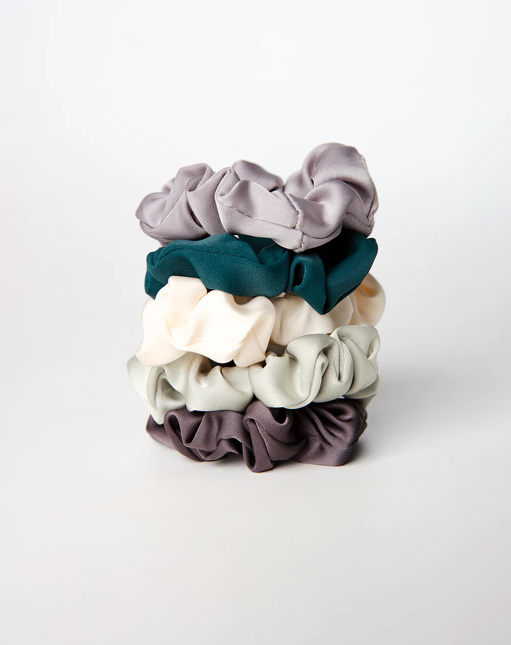 Scrunchies para el cabello x5unds surtido niña