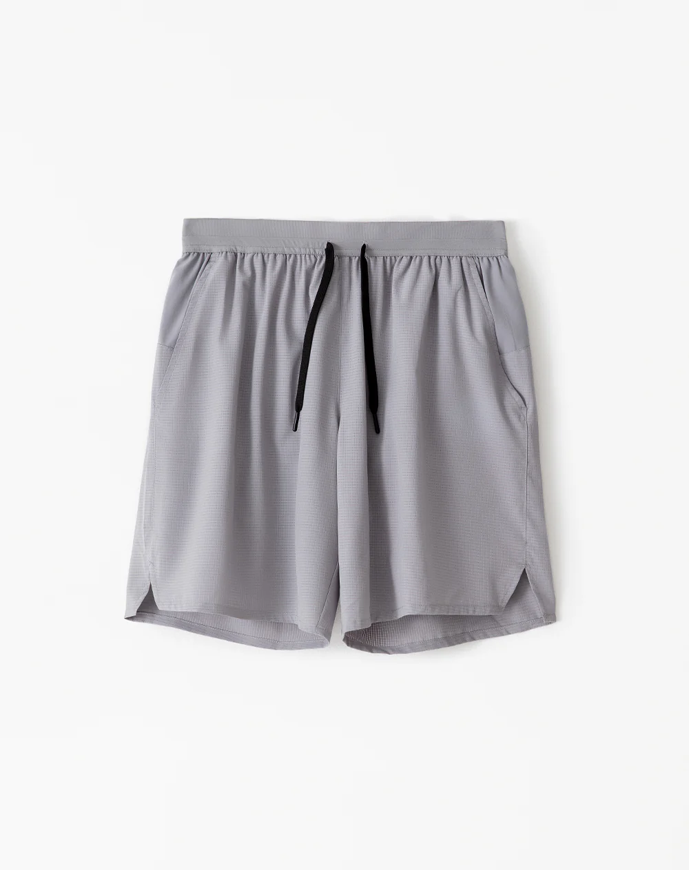 Pantaloneta deportiva secado rápido gris hombre - Image 6