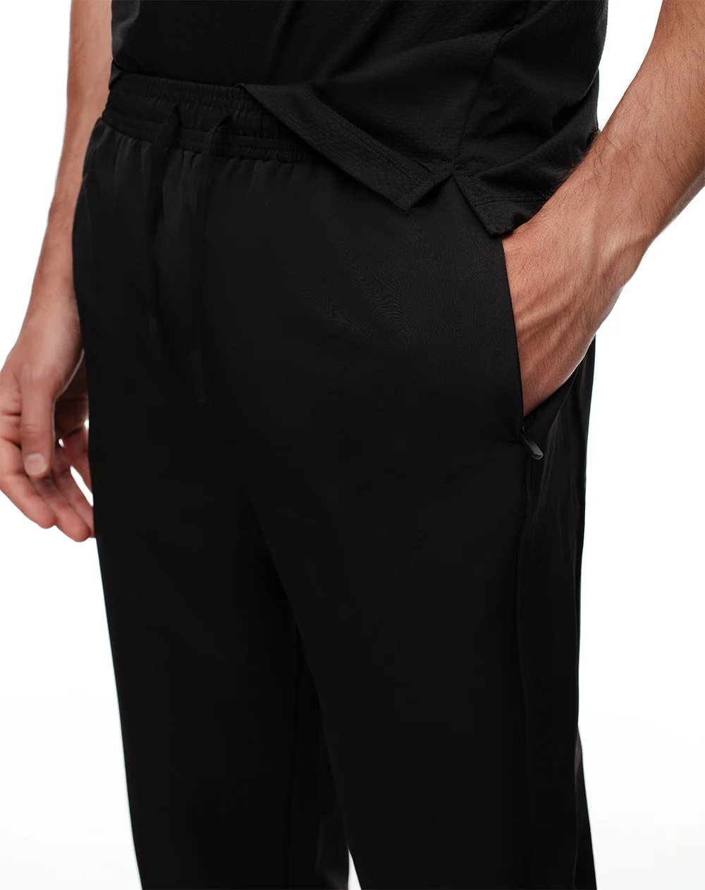 Jogger secado rápido negro hombre - Image 5