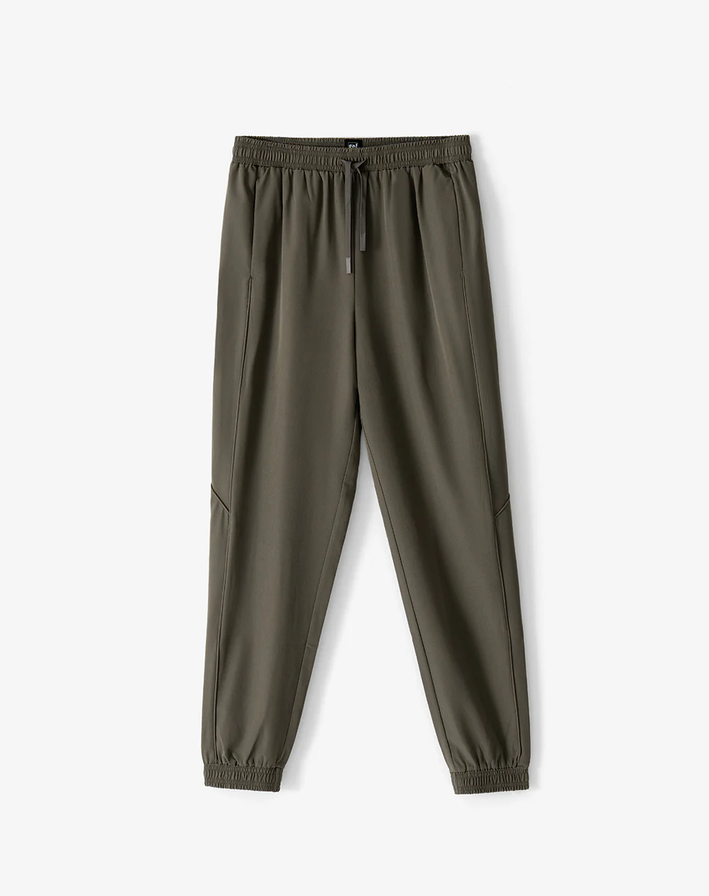 Jogger regular tiro medio café hombre - Image 7